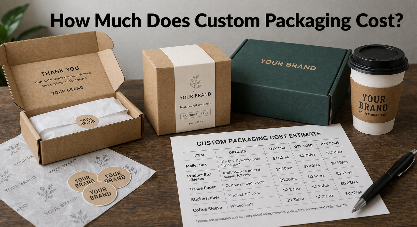 How Much Does Custom Packaging Cost